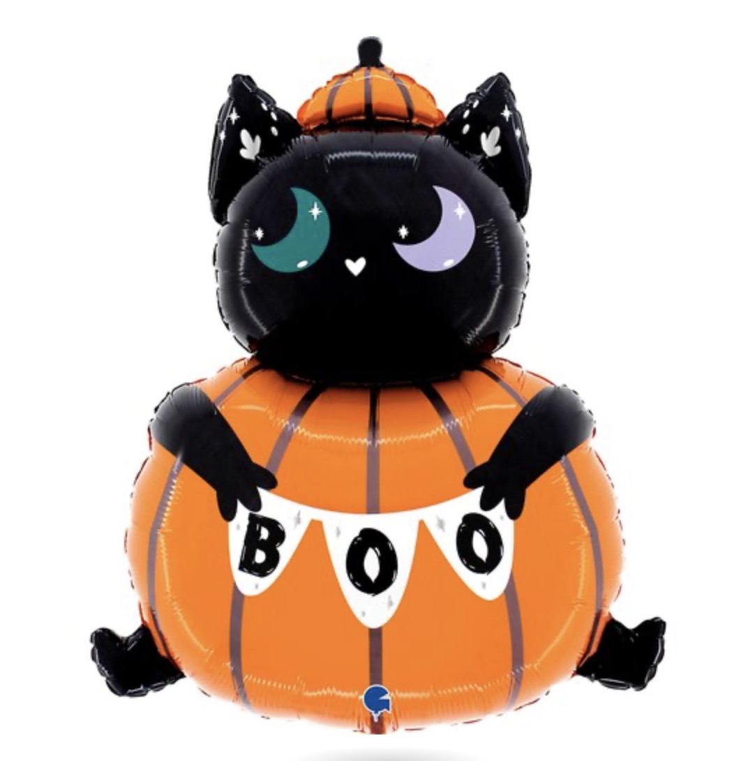 balon Cat In The Pumpkin