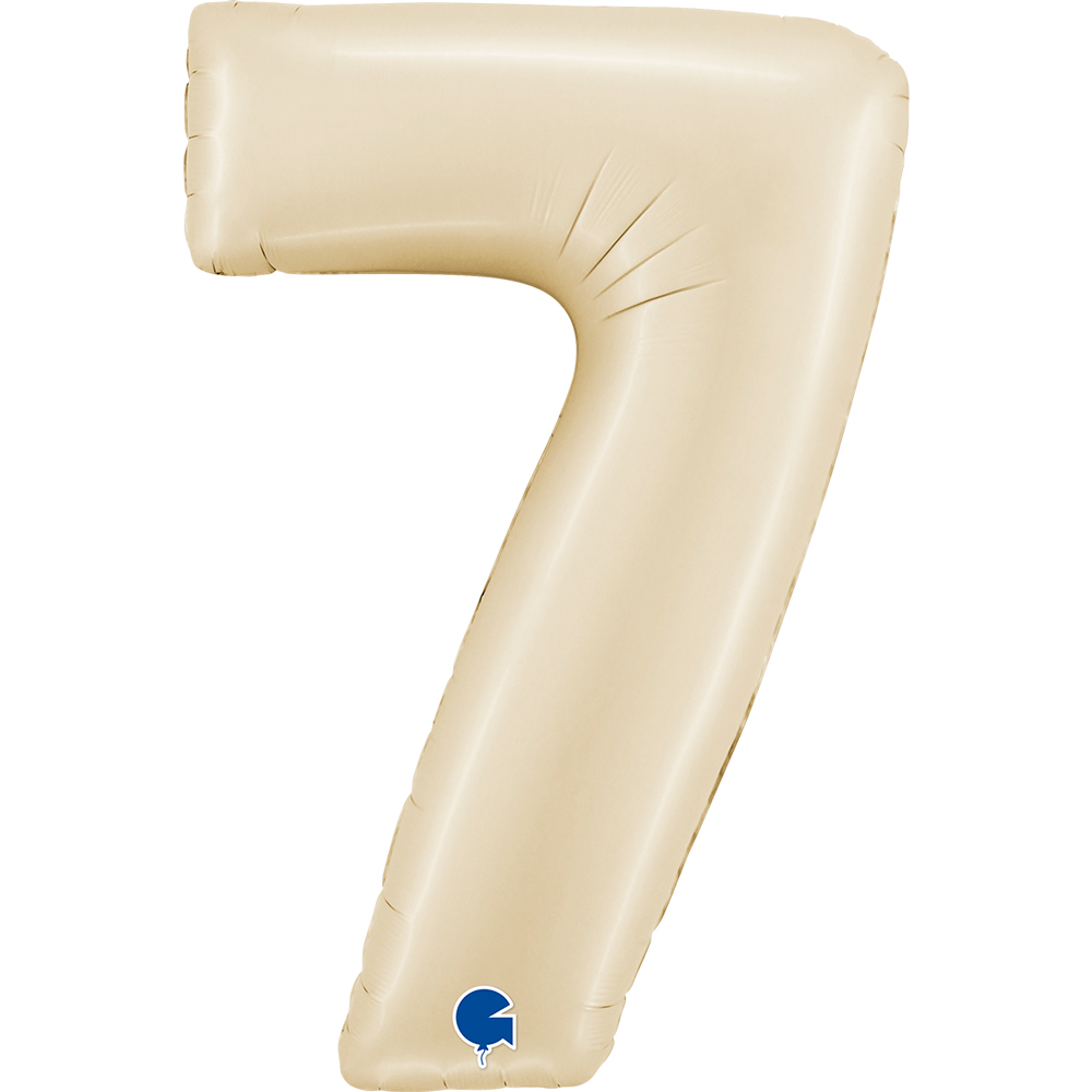 balon-number-7-satin-cream-26inc