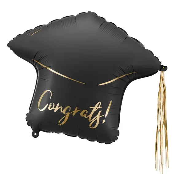 Balon foliowy Czapka Congrats!